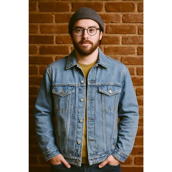 Levi’s Type 2 Selvedge Denim Jacket LVC Size XL Moto, Retro Preppy Classic - Picture 1 of 13